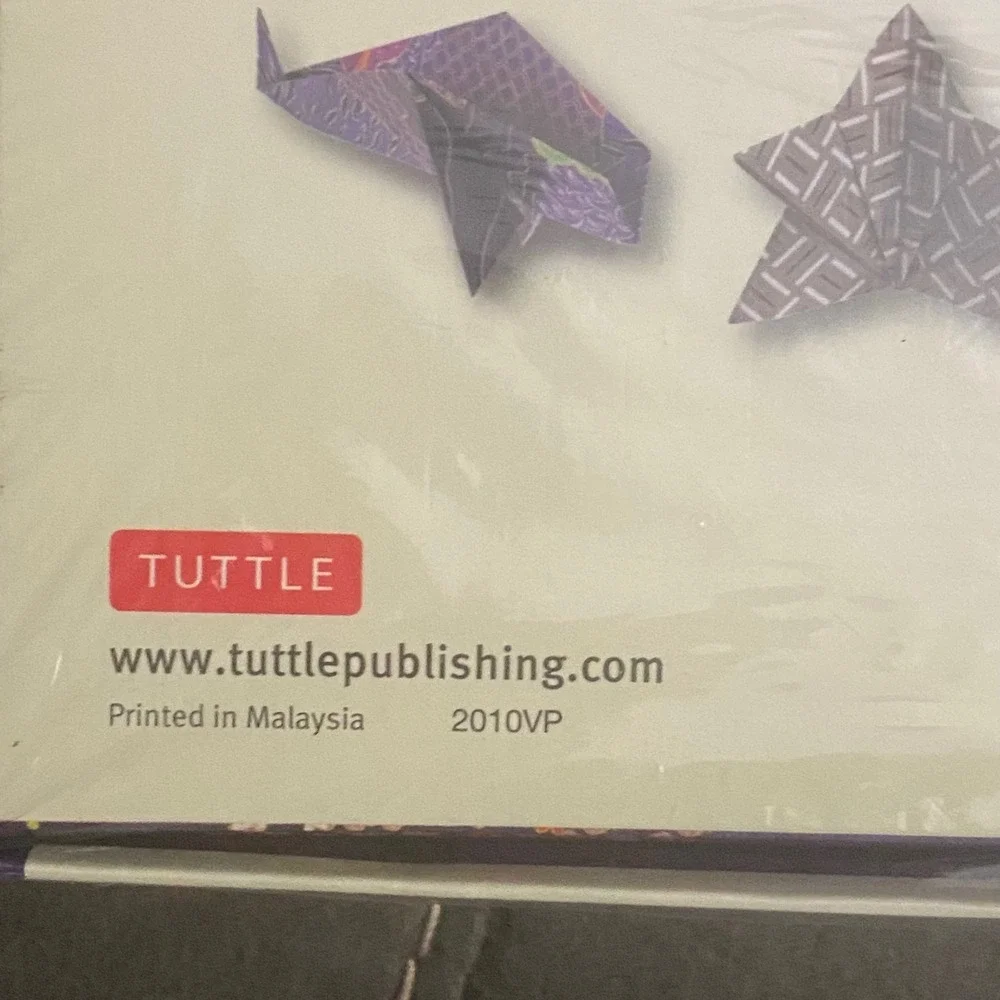 Japanese Origami for Beginners Kit Tuttle 20 Models 72 Sheets‎ DVD NEW